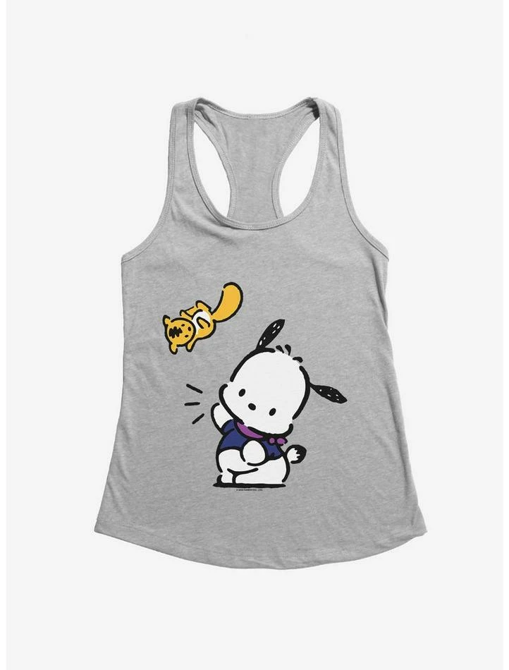 Promo 🎉 Pochacco Flying Mon-Mon 👧 Girls Tank ✨ 4 Promo 🎉 Pochacco Flying Mon-Mon 👧 Girls Tank ✨ - Image 2