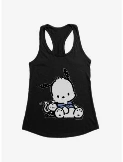 Outlet 😍 Pochacco Friend Hugs 👧 Girls Tank 🌟