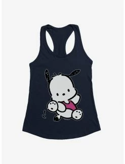 Wholesale ✨ Pochacco Here For Fun Leaps 👧 Girls Tank 😀 -Cheap Sanrio Store 18724455 hi