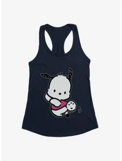 New ⌛ Pochacco Kicking It 👧 Girls Tank 🔔 -Cheap Sanrio Store 18724490 hi