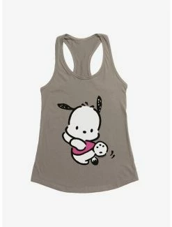 New ⌛ Pochacco Kicking It 👧 Girls Tank 🔔 -Cheap Sanrio Store 18724497 hi