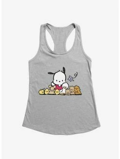 Cheapest 👍 Pochacco Outdoor Fun With Friends 👧 Girls Tank ✨ -Cheap Sanrio Store 18724518 hi