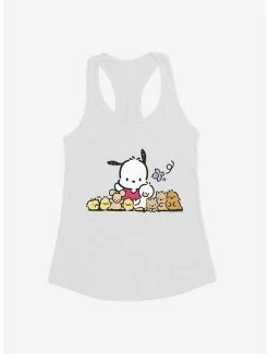 Cheapest 👍 Pochacco Outdoor Fun With Friends 👧 Girls Tank ✨ -Cheap Sanrio Store 18724539 hi