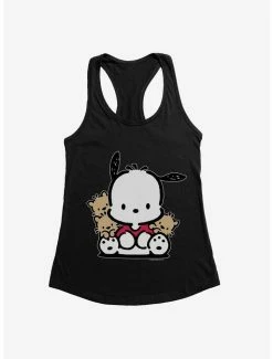 Wholesale ✨ Pochacco Sitting With Friends 👧 Girls Tank 🤩 -Cheap Sanrio Store 18724651 hi