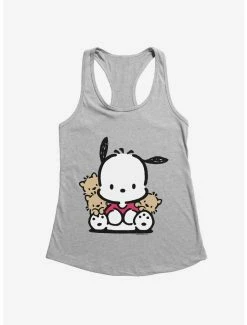 Wholesale ✨ Pochacco Sitting With Friends 👧 Girls Tank 🤩 -Cheap Sanrio Store 18724658 hi