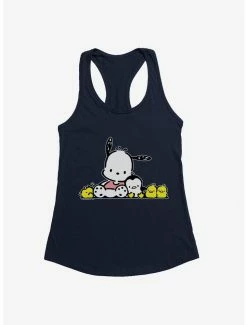 Discount 😍 Pochacco ☀️ Summer Friends 👧 Girls Tank 🌟 -Cheap Sanrio Store 18724700 hi