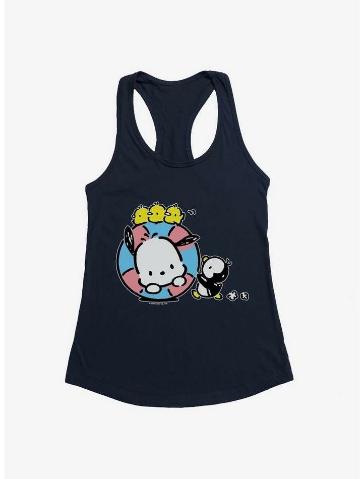 Best Pirce 🎁 Pochacco Swimming With Friends 👧 Girls Tank 🥰 4 Best Pirce 🎁 Pochacco Swimming With Friends 👧 Girls Tank 🥰 - Image 2