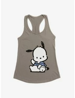 Best deal 😍 Pochacco Waving 👧 Girls Tank 😍 -Cheap Sanrio Store 18724917 hi