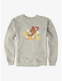 Outlet 🔥 Deery-Lou Floral Forest Sweatshirt 😀 -Cheap Sanrio Store 18725546 hi