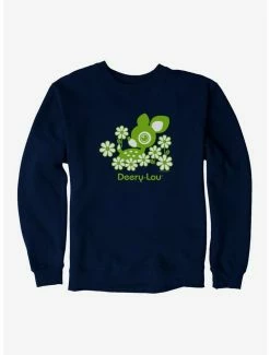 Cheapest ⭐ Deery-Lou Floral Green Design Sweatshirt 🎉 -Cheap Sanrio Store 18725595 hi