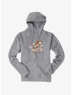 Deals 😀 Deery-Lou Floral Design Hoodie 👏 -Cheap Sanrio Store 18725740 hi
