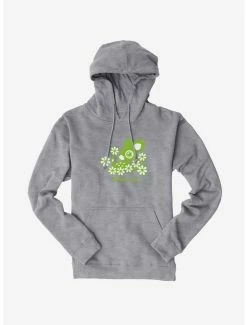 Best Pirce 🛒 Deery-Lou Floral Green Design Hoodie ⭐ -Cheap Sanrio Store 18725908 hi