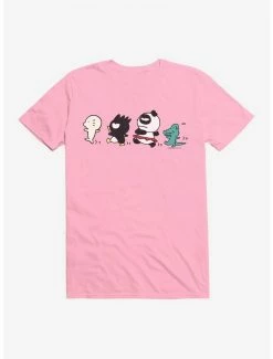 Hot Sale 🥰 Badtz Maru With Pandaba, HanaMaru, Pochi March T-Shirt 🤩 -Cheap Sanrio Store 18728683 hi