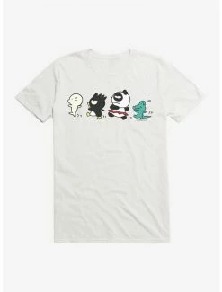 Hot Sale 🥰 Badtz Maru With Pandaba, HanaMaru, Pochi March T-Shirt 🤩 -Cheap Sanrio Store 18728737 hi