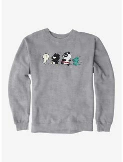 Hot Sale 🔥 Badtz Maru With Pandaba, HanaMaru, Pochi March Sweatshirt ⭐ -Cheap Sanrio Store 18729340 hi