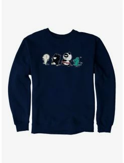 Hot Sale 🔥 Badtz Maru With Pandaba, HanaMaru, Pochi March Sweatshirt ⭐ -Cheap Sanrio Store 18729347 hi