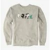 Hot Sale 🔥 Badtz Maru With Pandaba, HanaMaru, Pochi March Sweatshirt ⭐ -Cheap Sanrio Store 18729354 hi