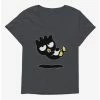 Flash Sale 🌟 Badtz Maru Laying Floating 👧 Girls T-Shirt Plus Size ⌛