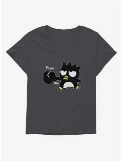Buy ✔️ Badtz Maru Punch, Pow! 👧 Girls T-Shirt Plus Size ✨ -Cheap Sanrio Store 18730487 hi
