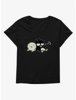 Budget 😍 Badtz Maru With Hana-Maru 👧 Girls T-Shirt Plus Size 🧨 -Cheap Sanrio Store 18730730 hi
