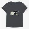 Budget 😍 Badtz Maru With Hana-Maru 👧 Girls T-Shirt Plus Size 🧨 -Cheap Sanrio Store 18730739 hi