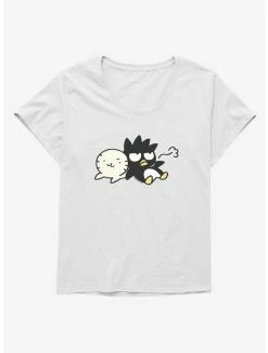 Budget 😍 Badtz Maru With Hana-Maru 👧 Girls T-Shirt Plus Size 🧨 -Cheap Sanrio Store 18730757 hi