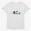 Promo 😉 Badtz Maru With Pandaba, HanaMaru, Pochi March 👧 Girls T-Shirt Plus Size 🧨 -Cheap Sanrio Store 18730866 hi