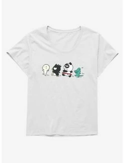 Promo ๐ Badtz Maru With Pandaba, HanaMaru, Pochi March ๐ง Girls T-Shirt Plus Size ๐งจ