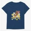 Cheapest 🛒 Deery-Lou Floral Energy 👧 Girls T-Shirt Plus Size 😍 -Cheap Sanrio Store 18739290 hi