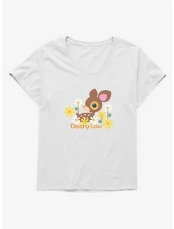 New 🎉 Deery-Lou Floral Forest 👧 Girls T-Shirt Plus Size 🔔 -Cheap Sanrio Store 18739335 hi 1