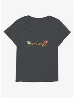 Top 10 🧨 Deery-Lou Flower Logo 👧 Girls T-Shirt Plus Size 🤩 -Cheap Sanrio Store 18739389 hi