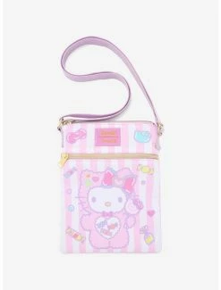 Top 10 ๐ Loungefly Hello Kitty ๐ฌ Candy Monster Passport Crossbody Bag ๐ฅ