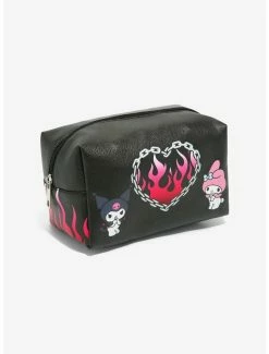 Top 10 🛒 My Melody & Kuromi Flame Heart Makeup Bag 😀