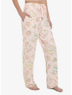 Deals 🎉 Hello Kitty And Friends Milk Carton Pajama Pants 🔥
