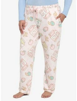 Cheap 🥰 Hello Kitty And Friends Milk Carton Pajama Pants Plus Size 🔔