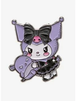 Best deal โ๏ธ Kuromi Baku Lolita Enamel Pin ๐
