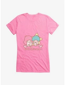 Best Pirce 🥰 Little Twin Stars Dreamy Bow 👧 Girls T-Shirt 💯 -Cheap Sanrio Store 18897123 hi