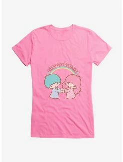 Budget 😉 Little Twin Stars Holding Hands 👧 Girls T-Shirt 🤩 -Cheap Sanrio Store 18897165 hi