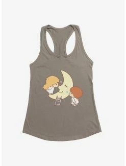 Cheapest ๐ Little Twin Stars Moon Kisses ๐ง Girls Tank ๐