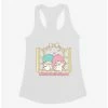 Budget 🌟 Little Twin Stars Waving Hello 👧 Girls Tank 😀 -Cheap Sanrio Store 18897391 hi