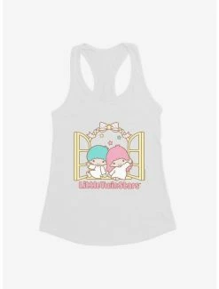 Budget 🌟 Little Twin Stars Waving Hello 👧 Girls Tank 😀