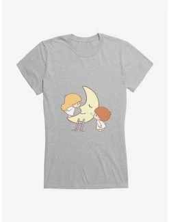 Deals 🛒 Little Twin Stars Moon Kisses 👧 Girls T-Shirt 😍 -Cheap Sanrio Store 18897456 hi
