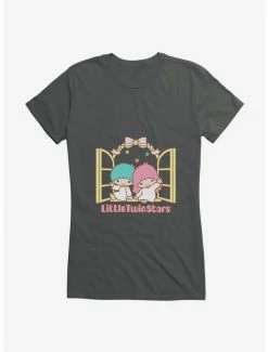 Top 10 😉 Little Twin Stars Waving Hello 👧 Girls T-Shirt 😍 -Cheap Sanrio Store 18897526 hi