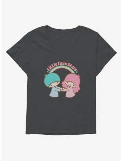 Flash Sale 🔔 Little Twin Stars Holding Hands 👧 Girls T-Shirt Plus Size 👏 -Cheap Sanrio Store 18897606 hi