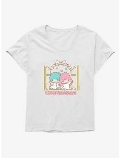 Budget ✨ Little Twin Stars Waving Hello 👧 Girls T-Shirt Plus Size ✨