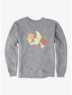Best Sale 🔔 Little Twin Stars Moon Kisses Sweatshirt ✔️ -Cheap Sanrio Store 18898117 hi