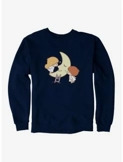 Best Sale 🔔 Little Twin Stars Moon Kisses Sweatshirt ✔️ -Cheap Sanrio Store 18898124 hi