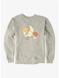 Best Sale 🔔 Little Twin Stars Moon Kisses Sweatshirt ✔️ -Cheap Sanrio Store 18898131 hi