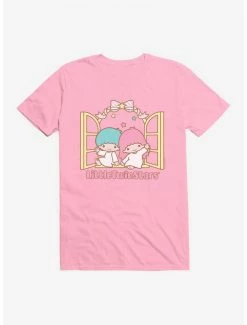 Top 10 🥰 Little Twin Stars Waving Hello T-Shirt 👏 -Cheap Sanrio Store 18898676 hi