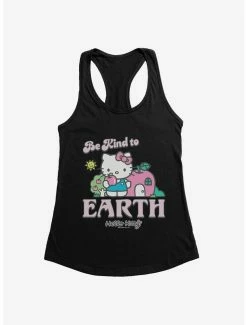 Hot Sale 👍 Hello Kitty Be Kind To The Earth 👧 Girls Tank 😉 -Cheap Sanrio Store 18920993 hi